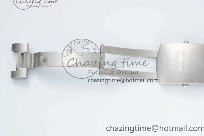 0503 Speedmaster Racing Master SS HKF Best Edition Black Dial on SS Bracelet A Versatile 7810